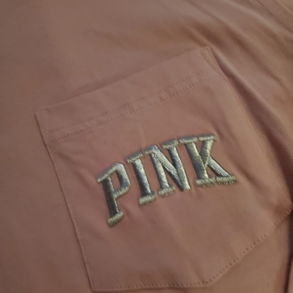 VS/PINK Long Sleeve Campus Tee - Picture 2 of 5